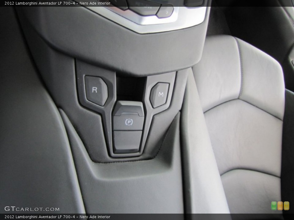 Nero Ade Interior Controls for the 2012 Lamborghini Aventador LP 700-4 #57187234
