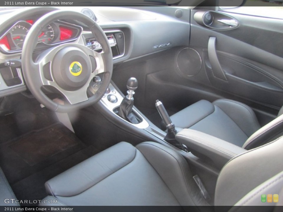 Black Interior Photo for the 2011 Lotus Evora Coupe #57187825