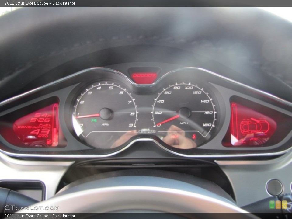 Black Interior Gauges for the 2011 Lotus Evora Coupe #57187852