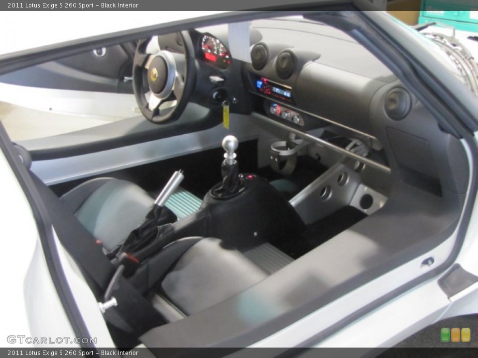 Black Interior Photo for the 2011 Lotus Exige S 260 Sport #57188099