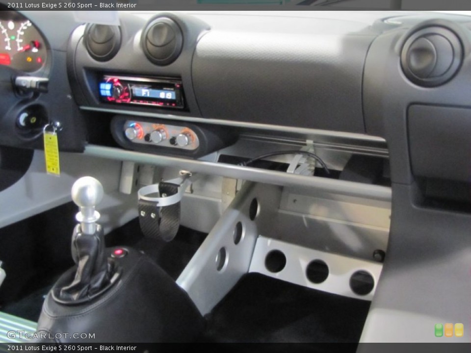 Black Interior Dashboard for the 2011 Lotus Exige S 260 Sport #57188105