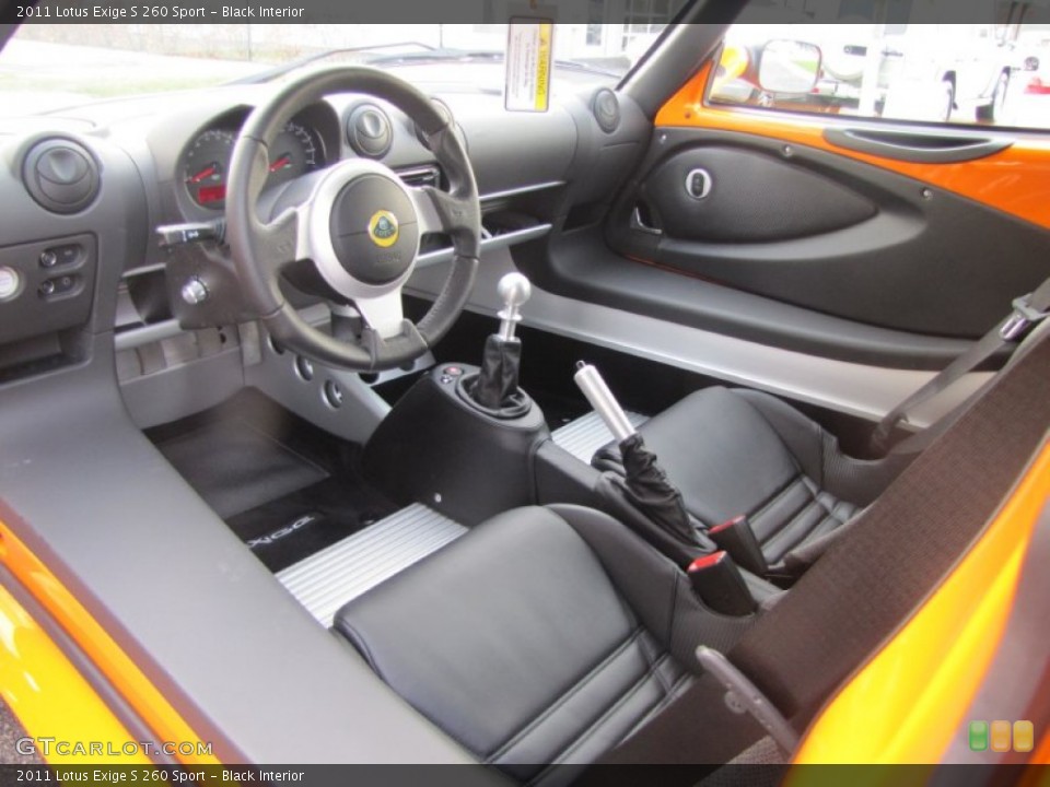Black Interior Photo for the 2011 Lotus Exige S 260 Sport #57188288