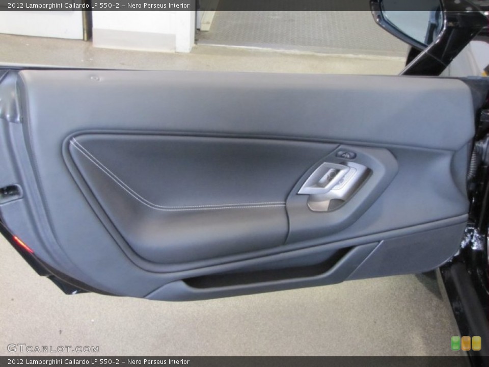Nero Perseus Interior Door Panel for the 2012 Lamborghini Gallardo LP 550-2 #57189161