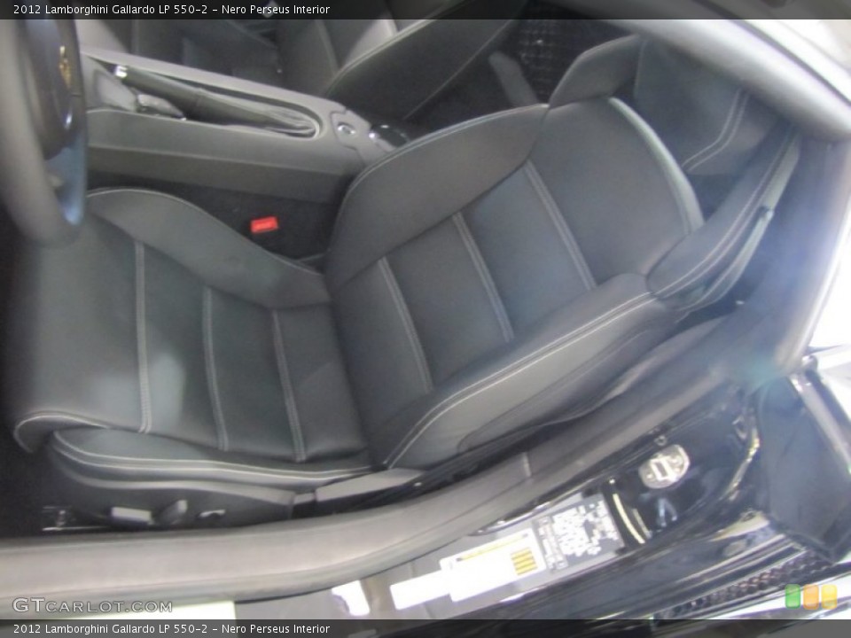 Nero Perseus Interior Photo for the 2012 Lamborghini Gallardo LP 550-2 #57189173