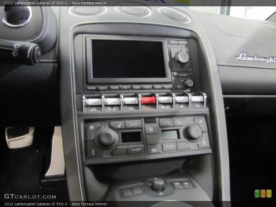 Nero Perseus Interior Controls for the 2012 Lamborghini Gallardo LP 550-2 #57189196