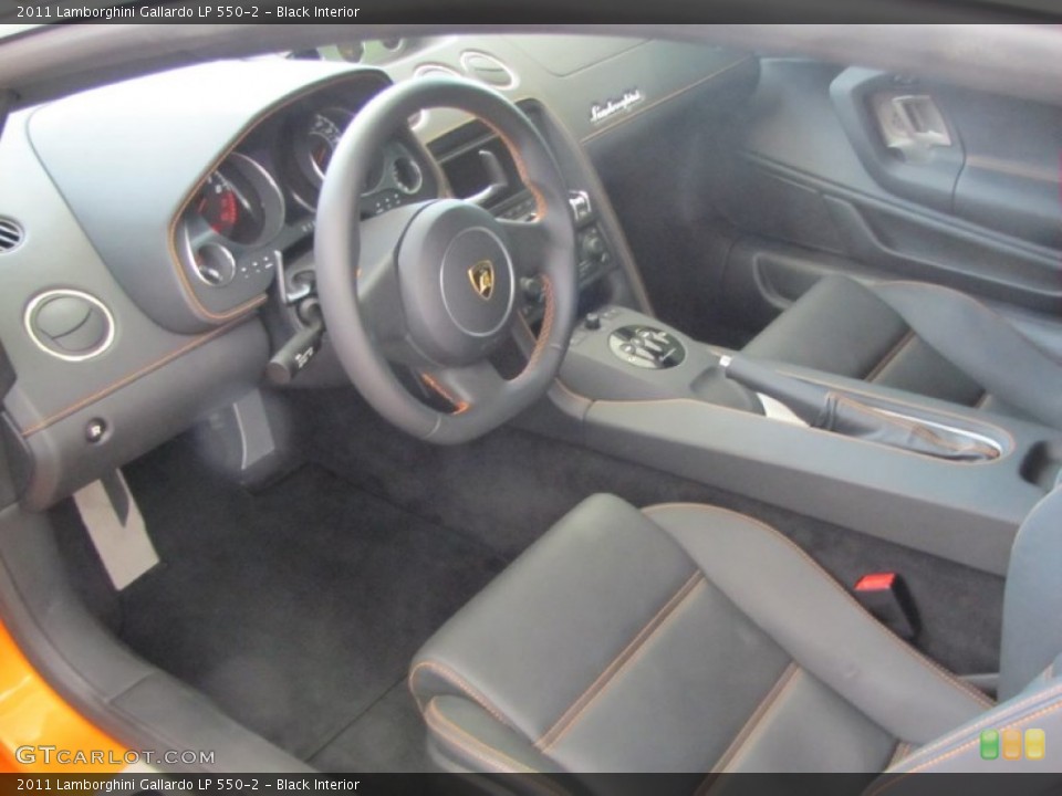 Black Interior Prime Interior for the 2011 Lamborghini Gallardo LP 550-2 #57189335