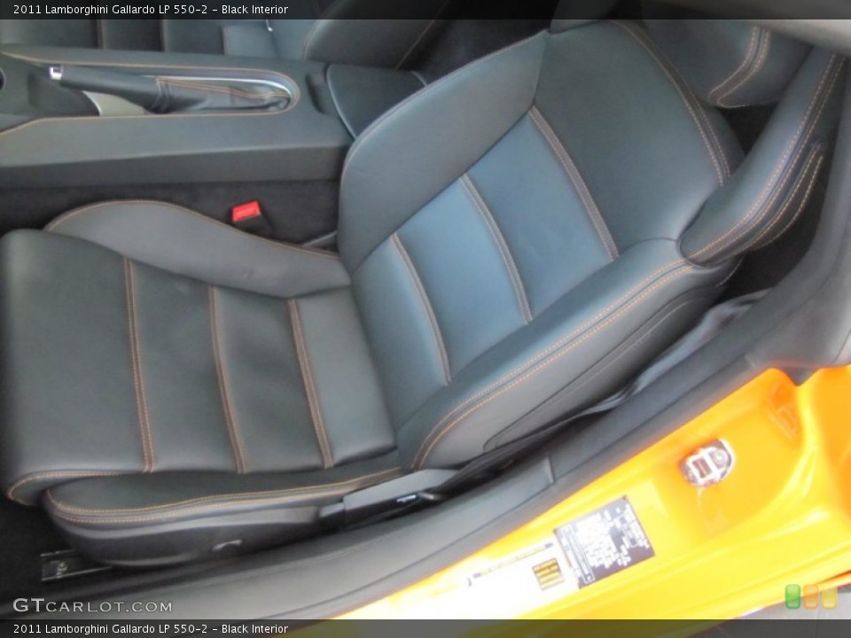 Black Interior Photo for the 2011 Lamborghini Gallardo LP 550-2 #57189344