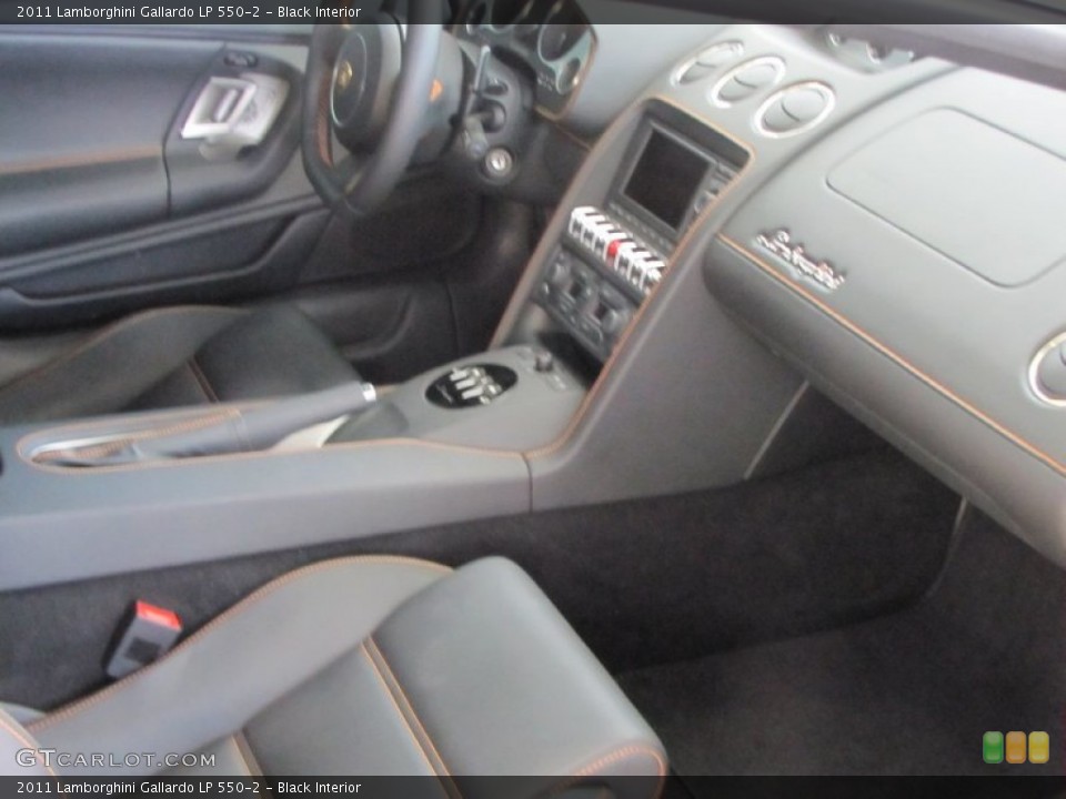 Black Interior Dashboard for the 2011 Lamborghini Gallardo LP 550-2 #57189386