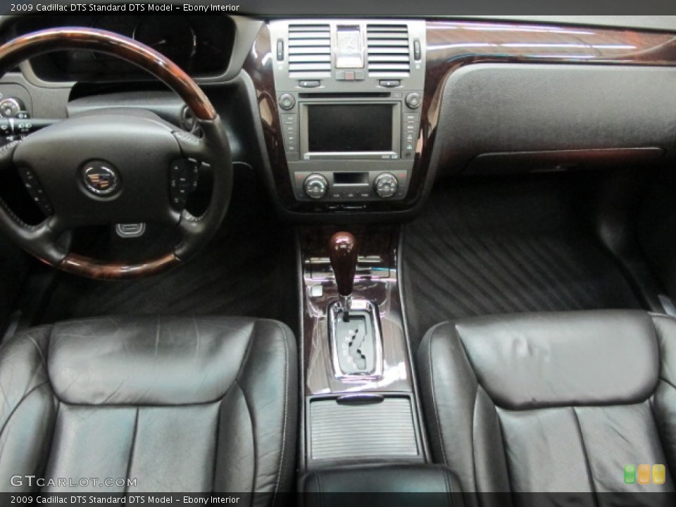 Ebony Interior Dashboard for the 2009 Cadillac DTS  #57190192