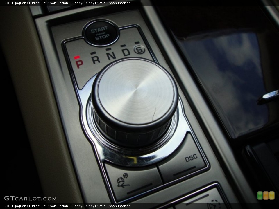 Barley Beige/Truffle Brown Interior Transmission for the 2011 Jaguar XF Premium Sport Sedan #57190367