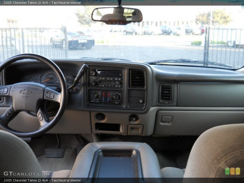 Tan/Neutral Interior Dashboard for the 2005 Chevrolet Tahoe LS 4x4 #57190914