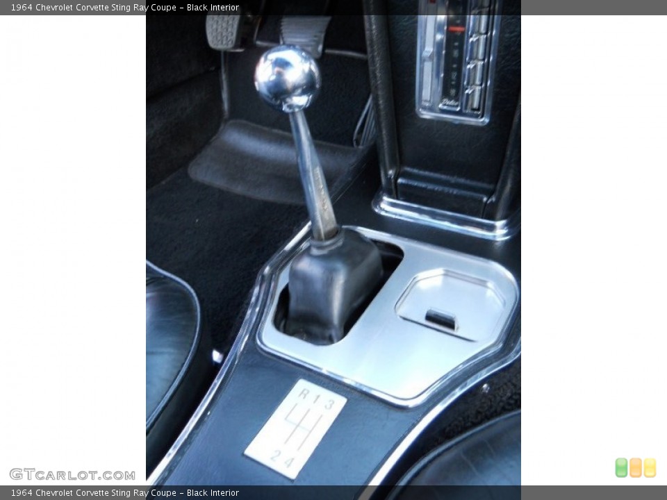 Black Interior Transmission for the 1964 Chevrolet Corvette Sting Ray Coupe #57191331