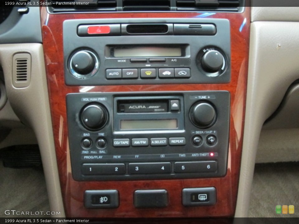 Parchment Interior Controls for the 1999 Acura RL 3.5 Sedan #57197179