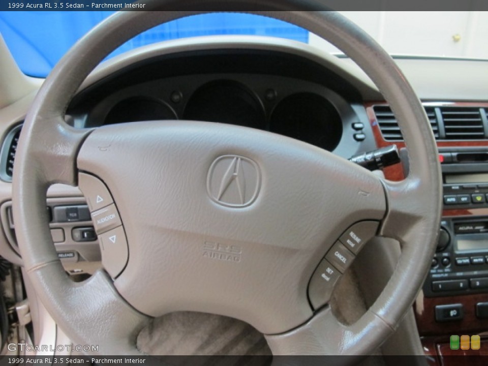 Parchment Interior Steering Wheel for the 1999 Acura RL 3.5 Sedan #57197238