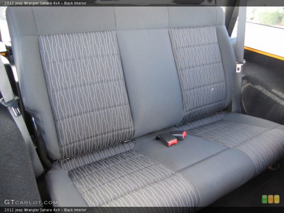 Black Interior Photo for the 2012 Jeep Wrangler Sahara 4x4 #57197651