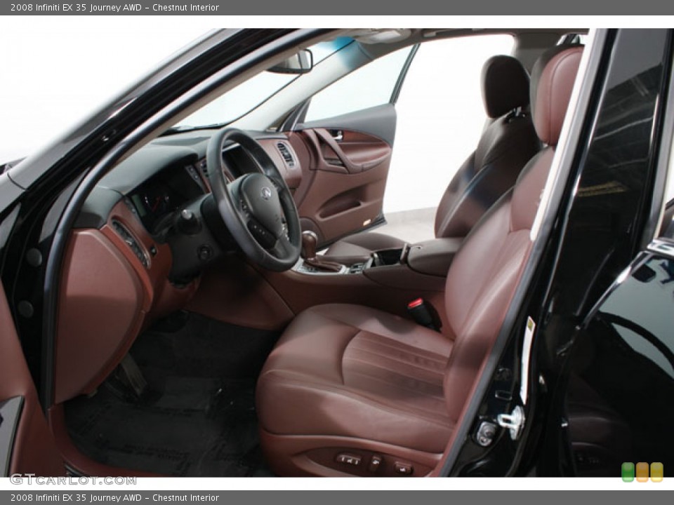 Chestnut Interior Photo for the 2008 Infiniti EX 35 Journey AWD #57199501