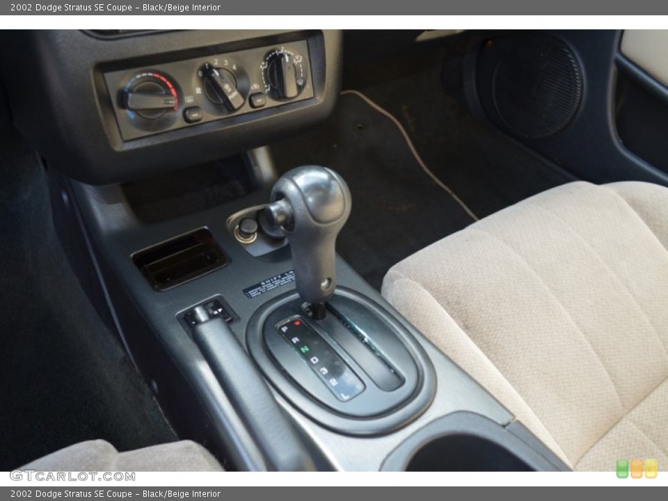 Black/Beige Interior Transmission for the 2002 Dodge Stratus SE Coupe #57200650