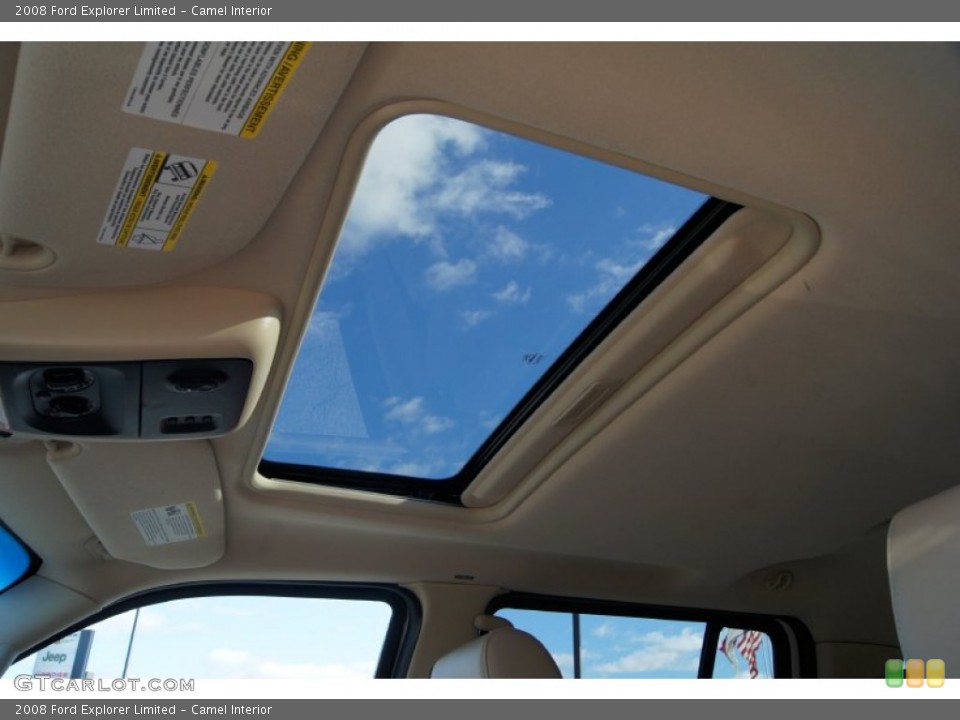 Camel Interior Sunroof for the 2008 Ford Explorer Limited #57201409