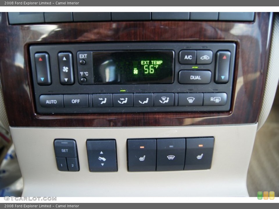 Camel Interior Controls for the 2008 Ford Explorer Limited #57201478