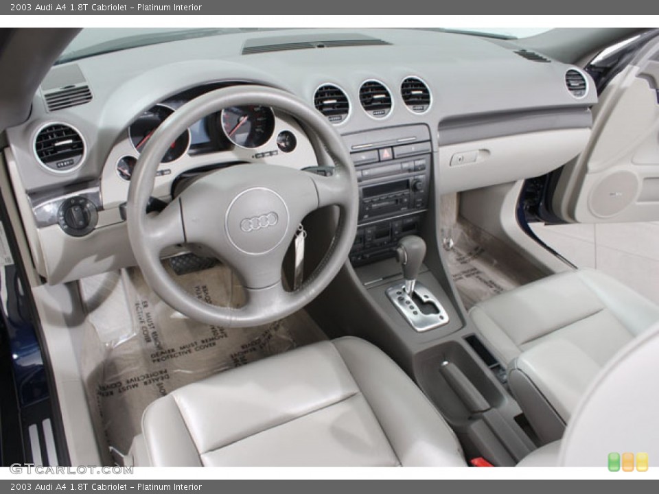 Platinum Interior Dashboard for the 2003 Audi A4 1.8T Cabriolet #57202597