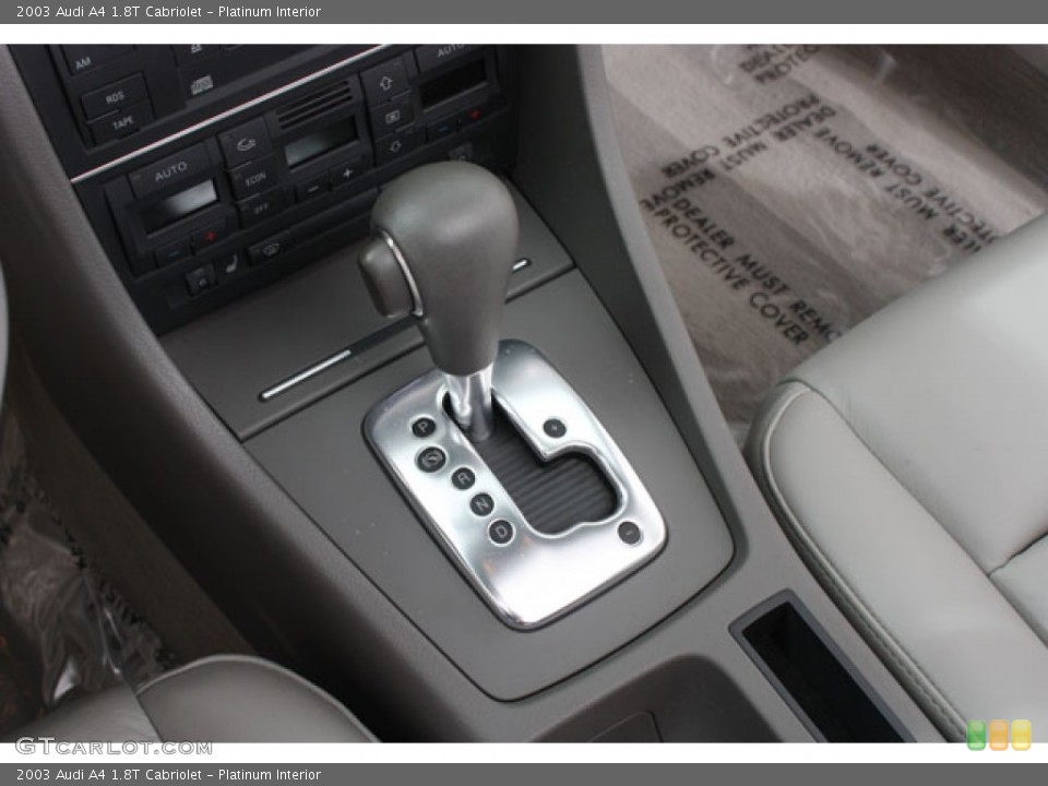Platinum Interior Transmission for the 2003 Audi A4 1.8T Cabriolet #57202653