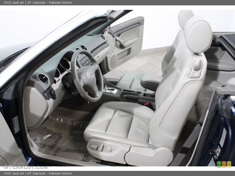 Platinum Interior Photo for the 2003 Audi A4 1.8T Cabriolet #57202683
