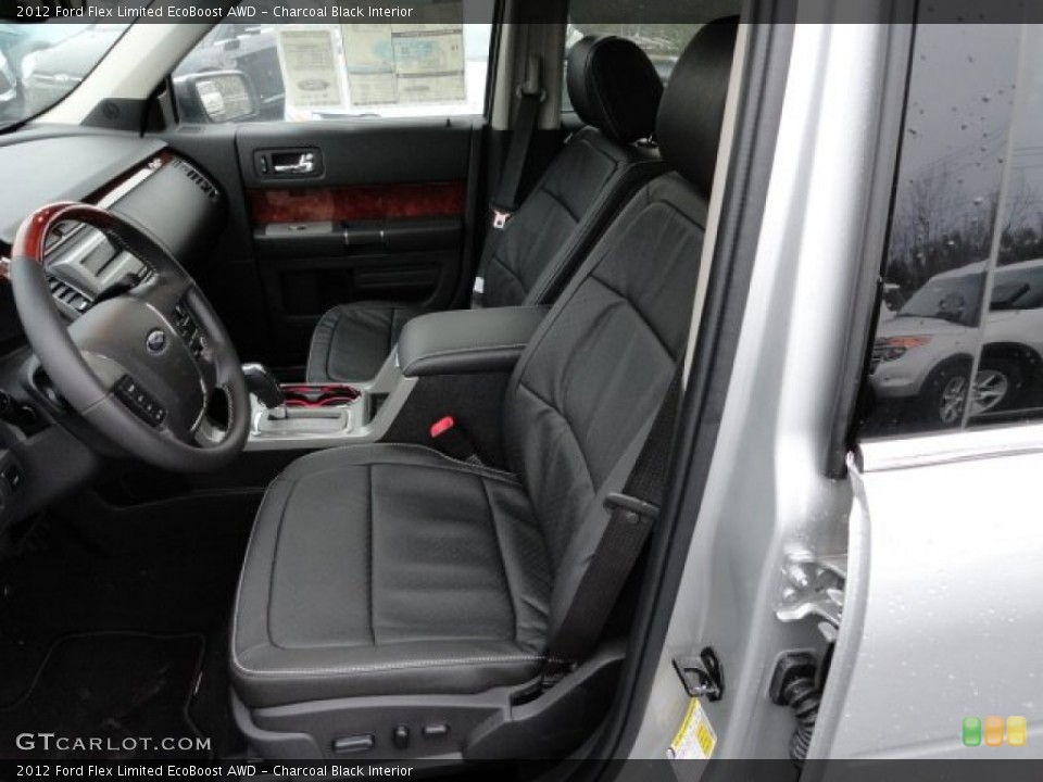 Charcoal Black Interior Photo for the 2012 Ford Flex Limited EcoBoost AWD #57203872