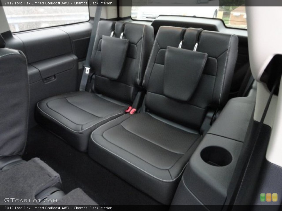 Charcoal Black Interior Photo for the 2012 Ford Flex Limited EcoBoost AWD #57203887