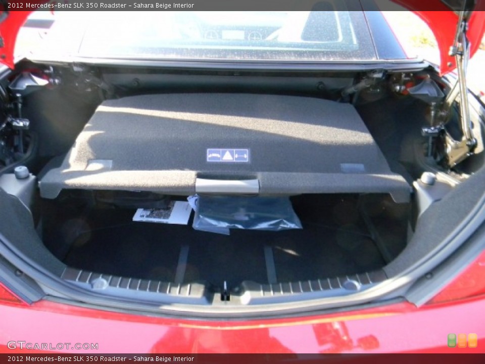 Sahara Beige Interior Trunk for the 2012 Mercedes-Benz SLK 350 Roadster #57203930