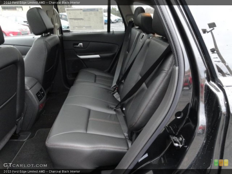 Charcoal Black Interior Photo for the 2012 Ford Edge Limited AWD #57204289