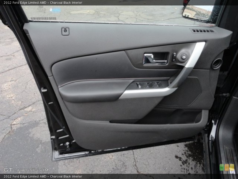 Charcoal Black Interior Door Panel for the 2012 Ford Edge Limited AWD #57204304
