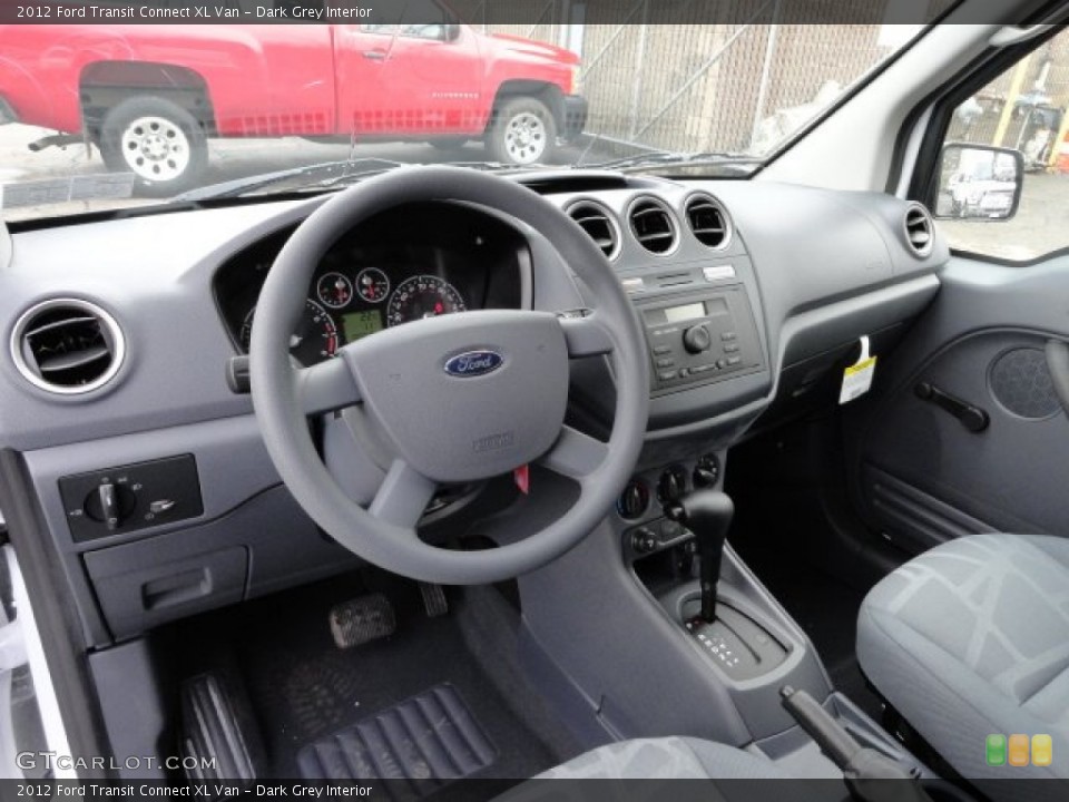 Dark Grey Interior Dashboard for the 2012 Ford Transit Connect XL Van #57204697