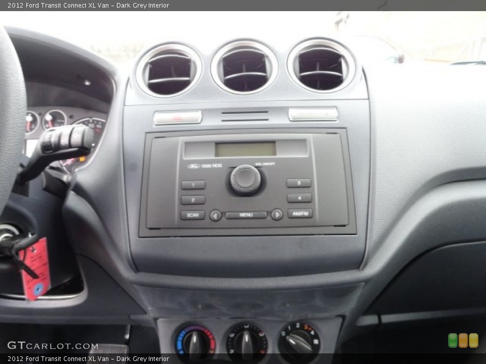Dark Grey Interior Controls for the 2012 Ford Transit Connect XL Van #57204730