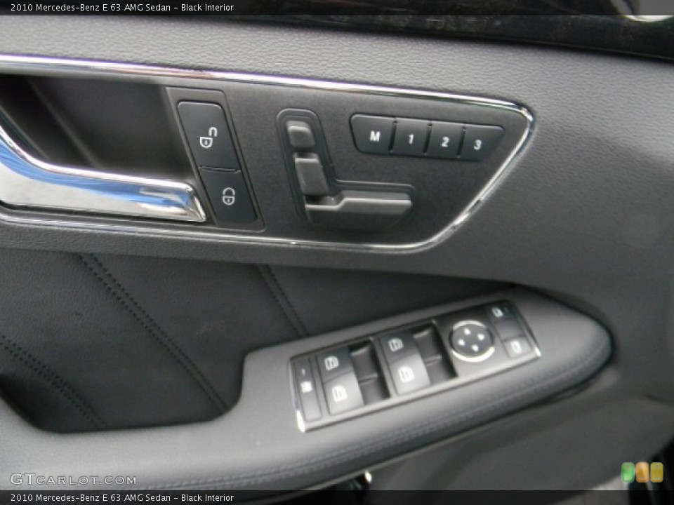 Black Interior Controls for the 2010 Mercedes-Benz E 63 AMG Sedan #57206345