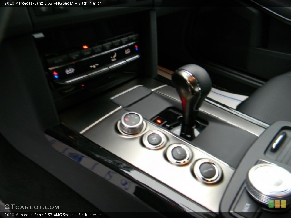 Black Interior Transmission for the 2010 Mercedes-Benz E 63 AMG Sedan #57206354