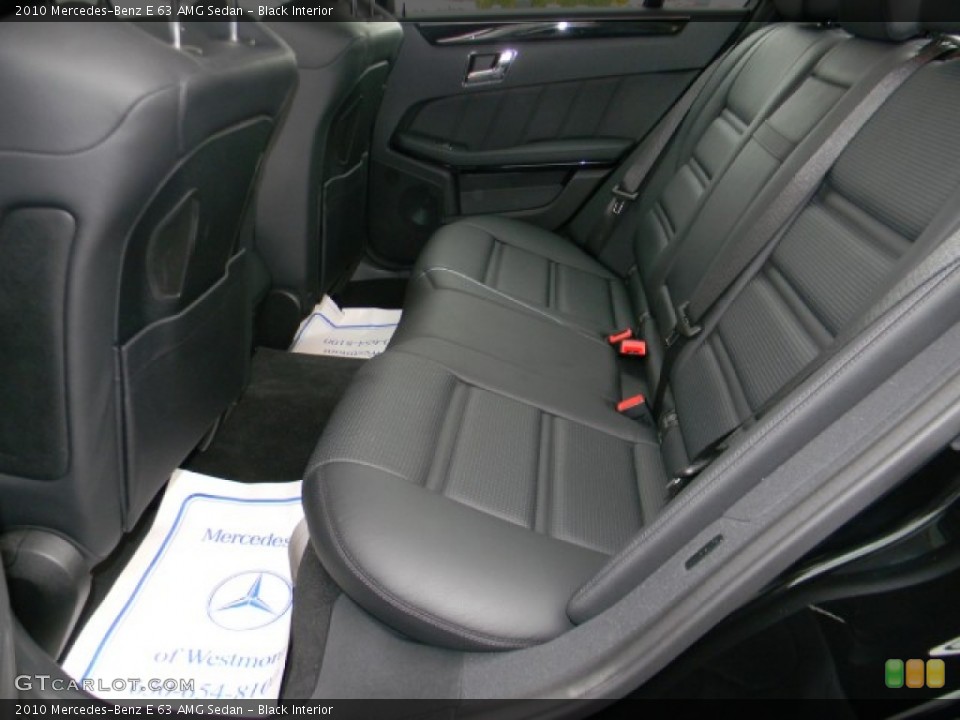 Black Interior Photo for the 2010 Mercedes-Benz E 63 AMG Sedan #57206363