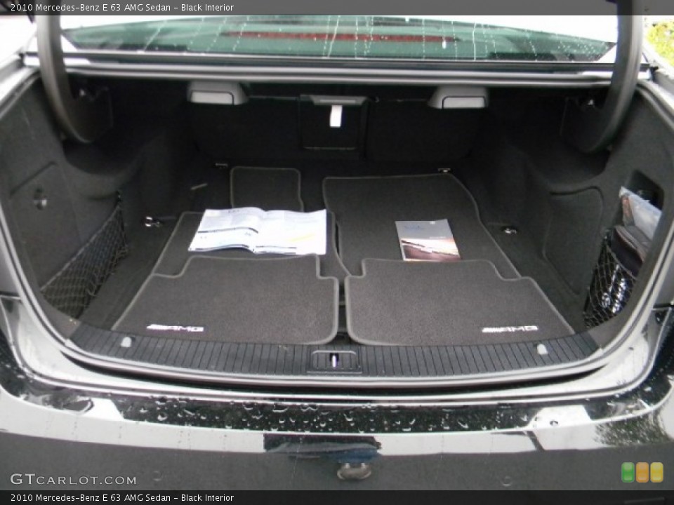 Black Interior Trunk for the 2010 Mercedes-Benz E 63 AMG Sedan #57206390