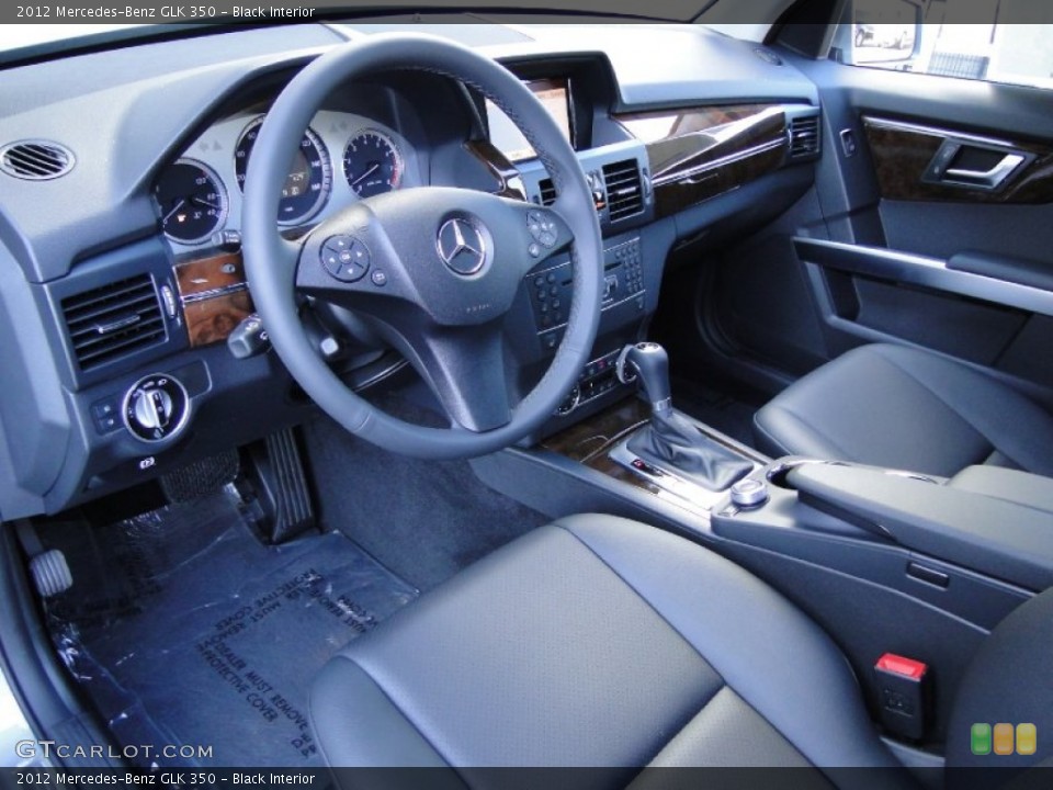 Black Interior Dashboard for the 2012 Mercedes-Benz GLK 350 #57207271