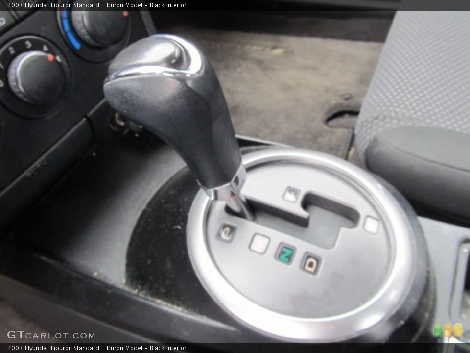Black Interior Transmission for the 2003 Hyundai Tiburon  #57207361