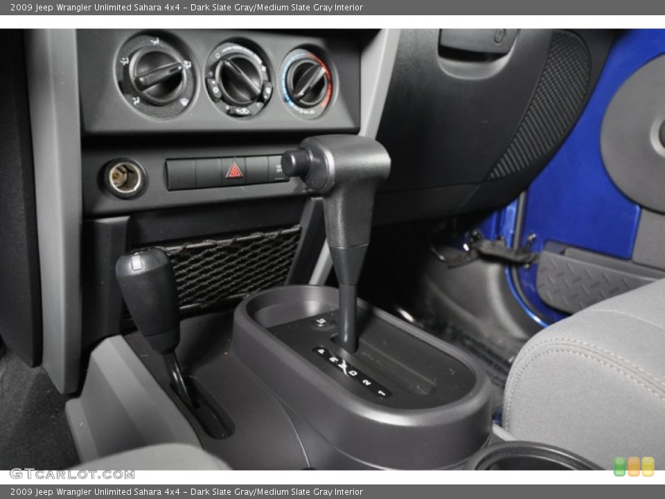 Dark Slate Gray/Medium Slate Gray Interior Transmission for the 2009 Jeep Wrangler Unlimited Sahara 4x4 #57208711