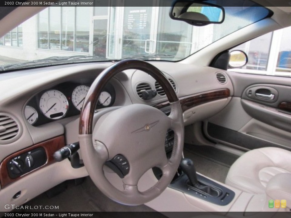 Light Taupe Interior Steering Wheel for the 2003 Chrysler 300 M Sedan #57209070