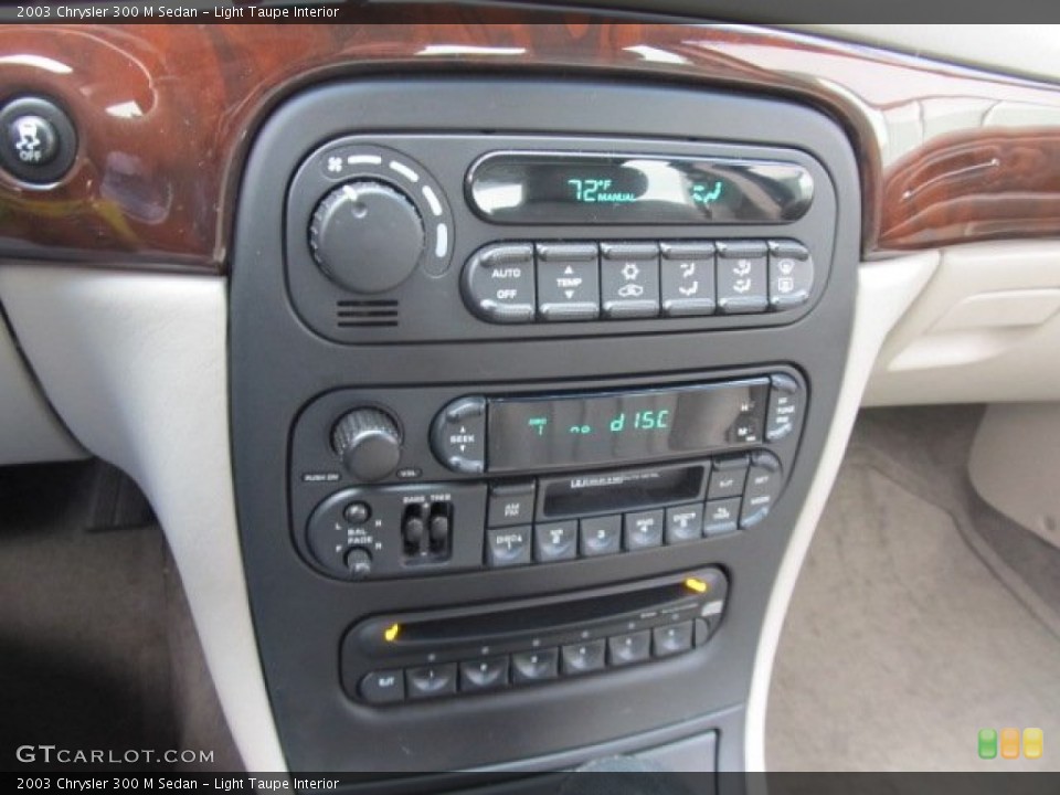 Light Taupe Interior Controls for the 2003 Chrysler 300 M Sedan #57209115