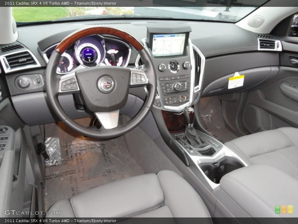 Titanium/Ebony Interior Dashboard for the 2011 Cadillac SRX 4 V6 Turbo AWD #57209749