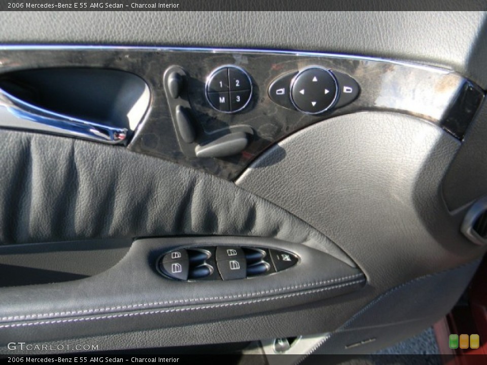 Charcoal Interior Controls for the 2006 Mercedes-Benz E 55 AMG Sedan #57211504