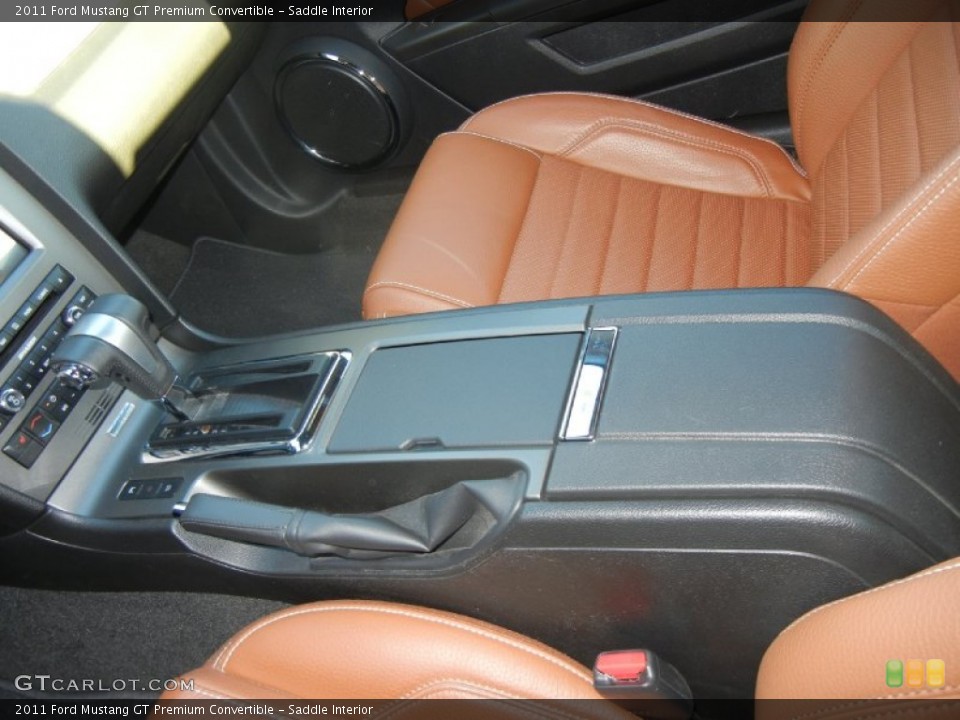 Saddle Interior Photo for the 2011 Ford Mustang GT Premium Convertible #57211816