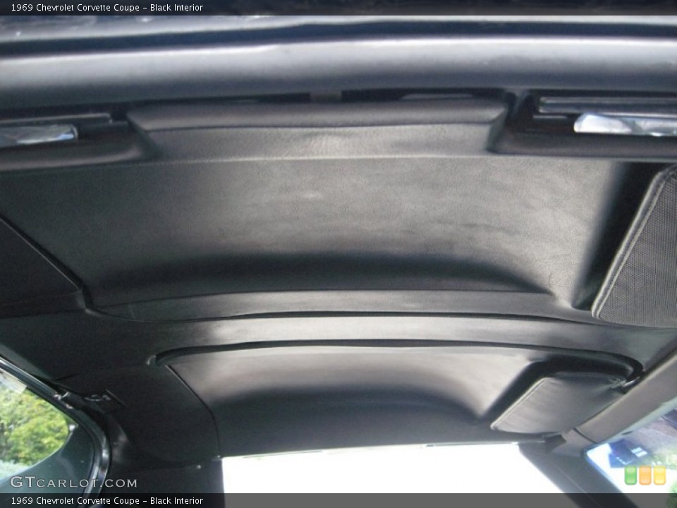 Black Interior Sunroof for the 1969 Chevrolet Corvette Coupe #57215242