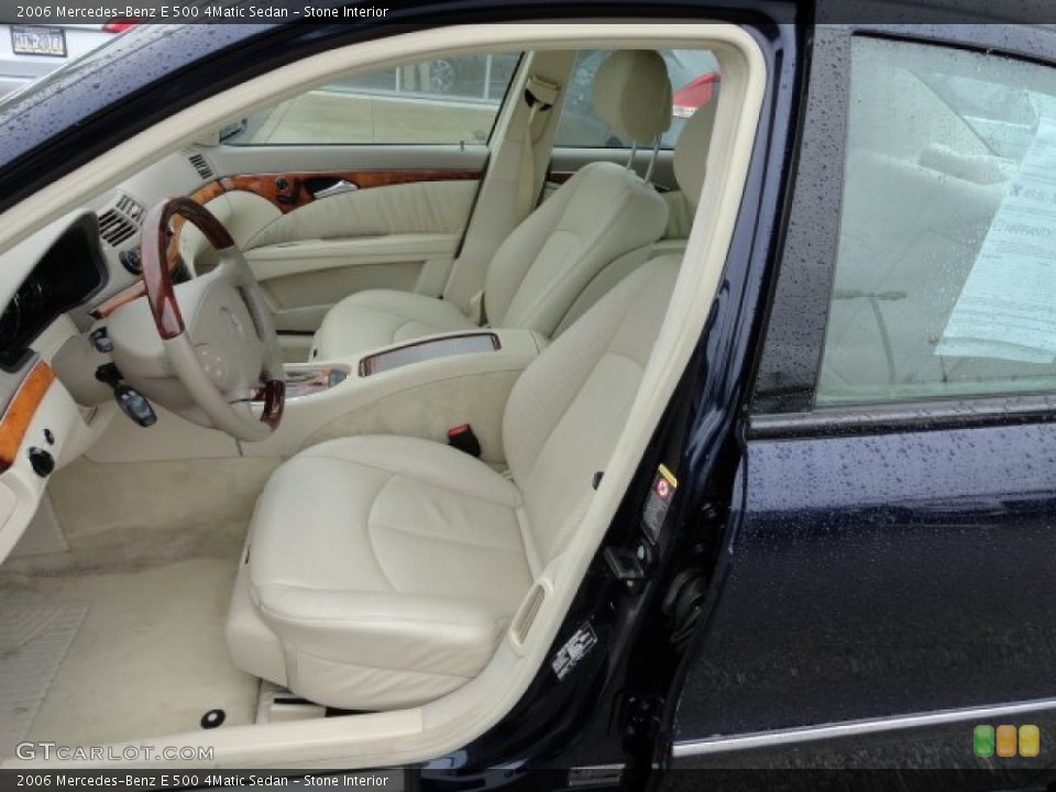 Stone Interior Photo for the 2006 Mercedes-Benz E 500 4Matic Sedan #57221722