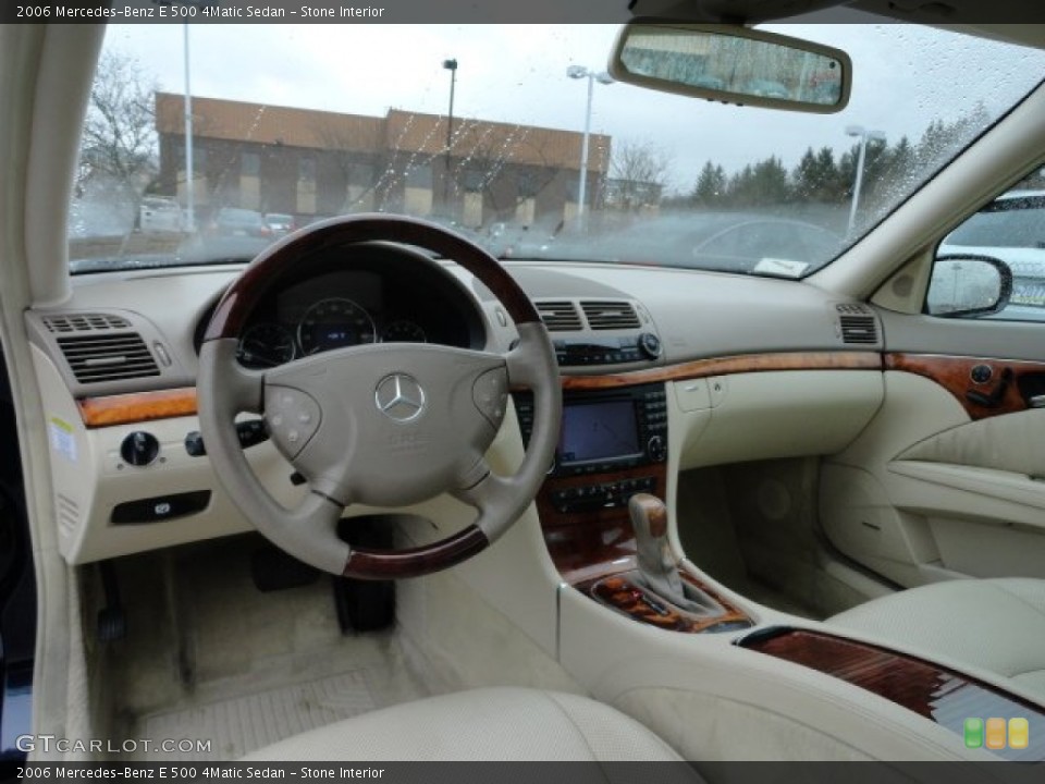 Stone Interior Dashboard for the 2006 Mercedes-Benz E 500 4Matic Sedan #57221742