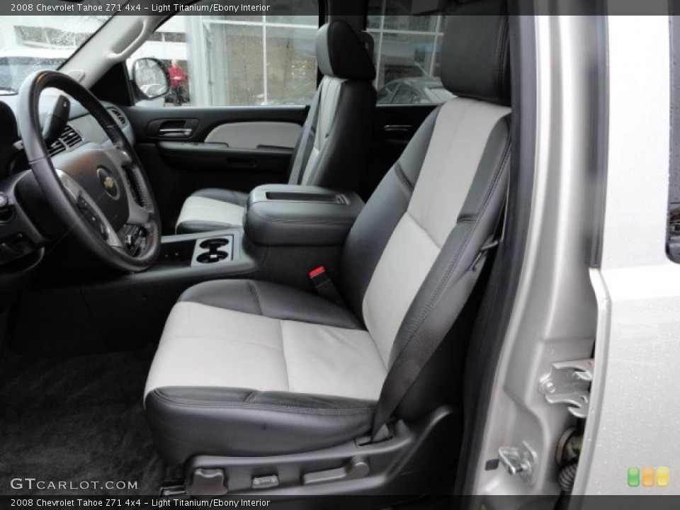 Light Titanium/Ebony Interior Photo for the 2008 Chevrolet Tahoe Z71 4x4 #57222490