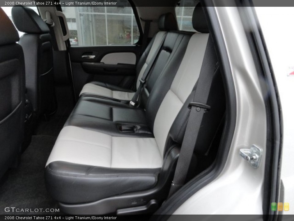 Light Titanium/Ebony Interior Photo for the 2008 Chevrolet Tahoe Z71 4x4 #57222499